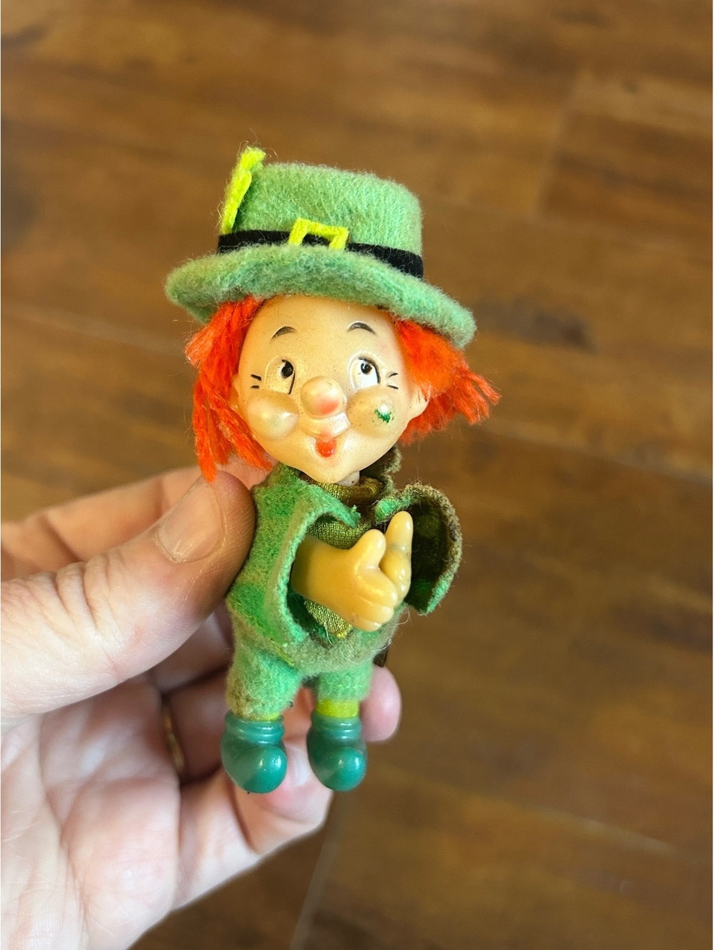 Vintage Wallace Berrie Leprechaun Figurine Made in Korea